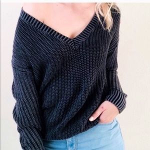 VS PINK FORENZA SLOUCHY SWEATER